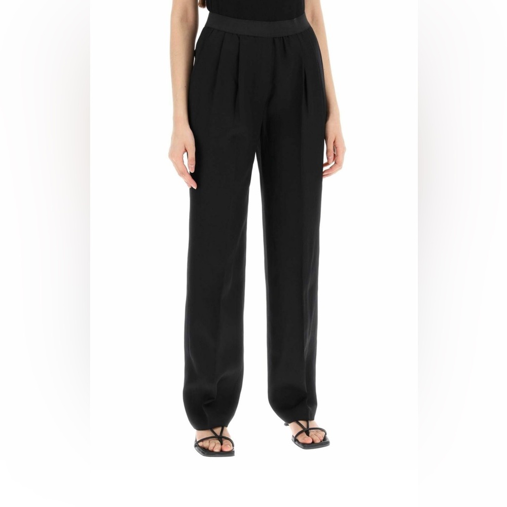 Loulou Studio Classic Black Trousers